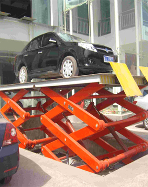 固定剪叉式汽車(chē)舉升機