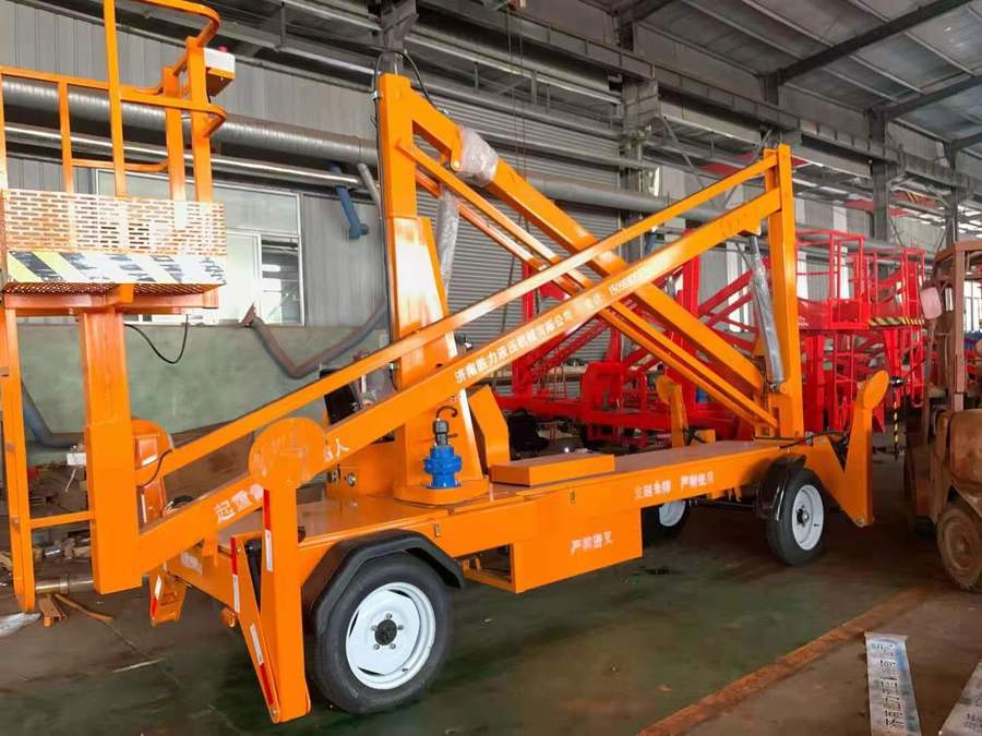 移動(dòng)14米曲臂式升降平臺